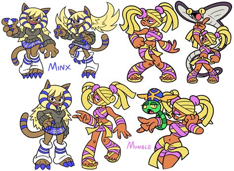 Minx and Mumble by Shenaniganza on Newgrounds