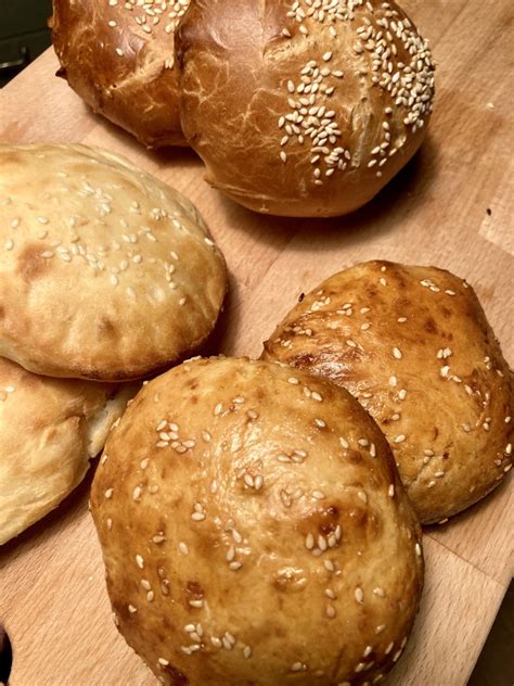 Рецепт булочек для бургеров ( 4 вида) | Pitgrill.ru