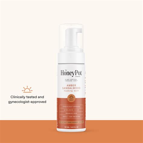 Amber Sandalwood Foaming Wash | The Honey Pot Company – The Honey Pot