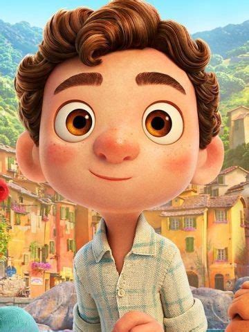 pin  gatti  luca pixar character illustration character design