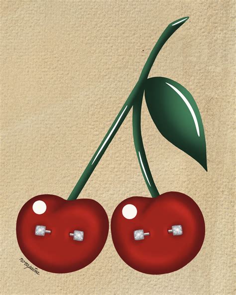 blinged out cherries by me : r/EroticArt