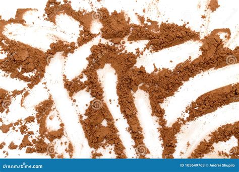 cocoa  white background stock image image  heap