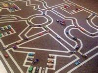 tape road ideas  save today activities  kids diy  kids