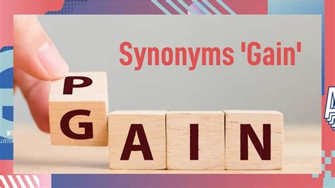 vocabulary synonyms gain gain
