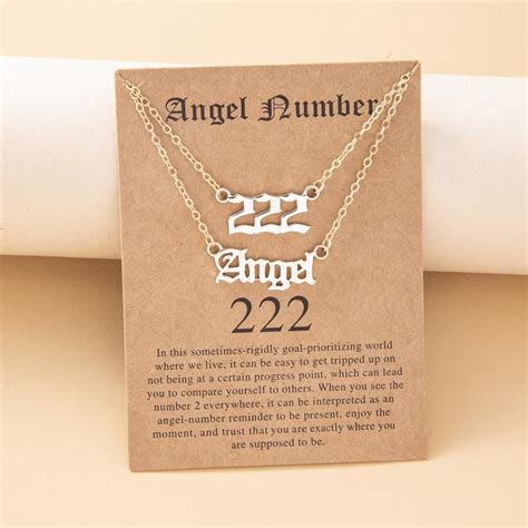 Angel Number Necklace-222 What is your... - Depop