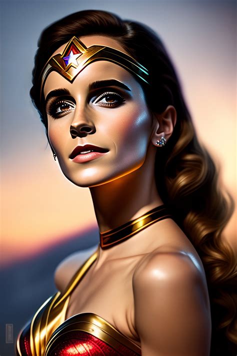 Lexica - Emma watson as wonder woman