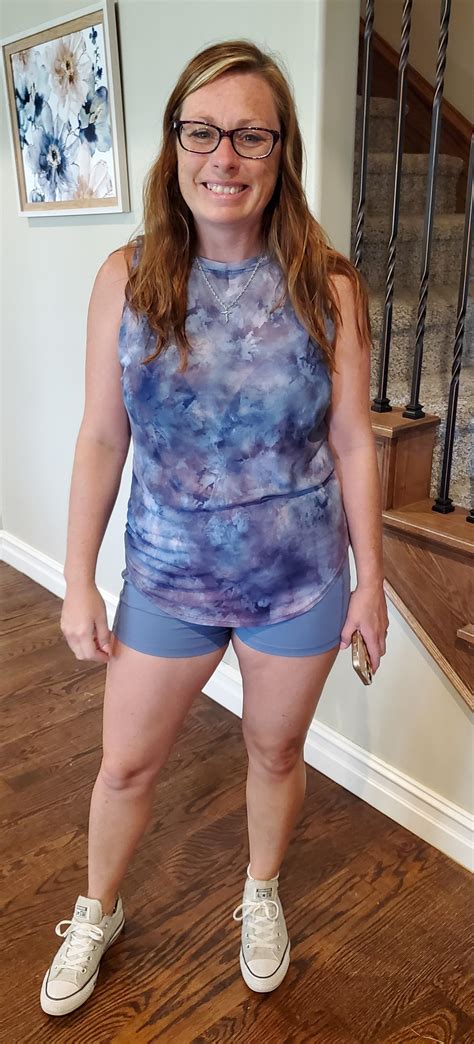 Cute freckled mom next door? Or do the glasses make me look too dorky