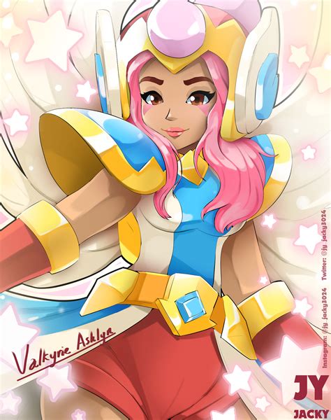 ArtStation - Ashlyns as Valkyrie Janet Brawl Stars