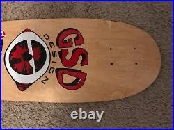 Tracker GSD skateboard deck Gary Scott Davis | Vintage Longboards