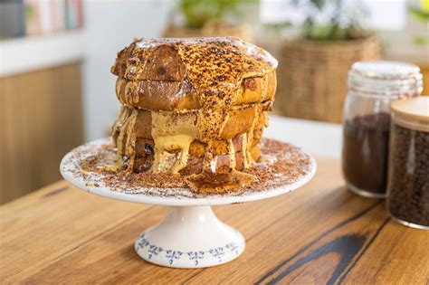 Zabaglione al Caffe’ with Toasted Panettone - Chef Luca Ciano