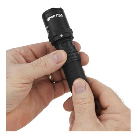 Nightstick Dual-Light Rechargeable Flashlight w/ Charger