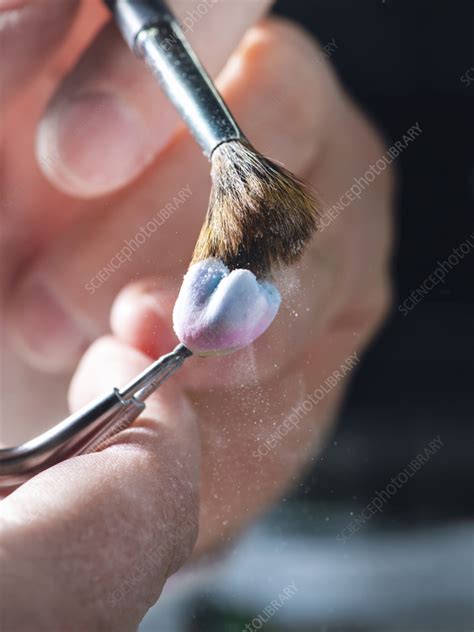 Making dental prosthesis - Stock Image - F036/7296 - Science Photo Library