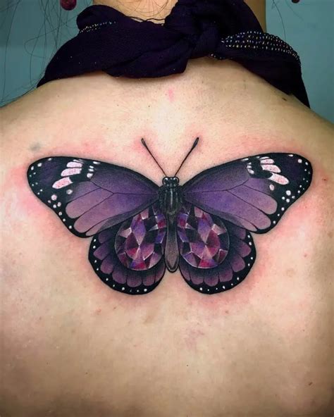 20+ Mesmerizing Purple Butterfly Tattoo Inspirations for Your Next Ink ...