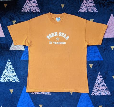 Hook-Ups × Vintage Vintage 90s Pornstar Skateboards In Training T shirt