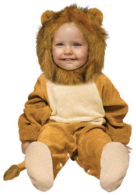 Infant Cuddly Lion Costume