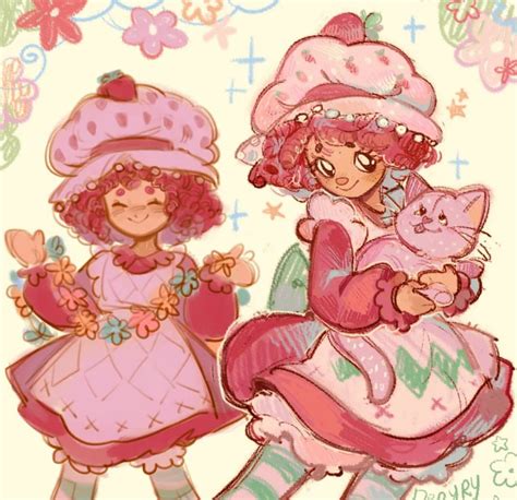 pin  luwanda welshonse   adorable strawberry shortcake