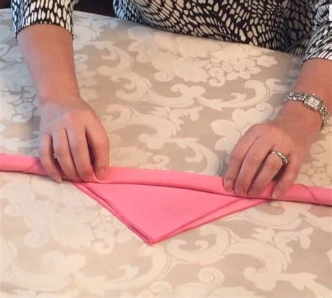 How to Fold a Cloth Napkin Into a Rose in 72 Seconds