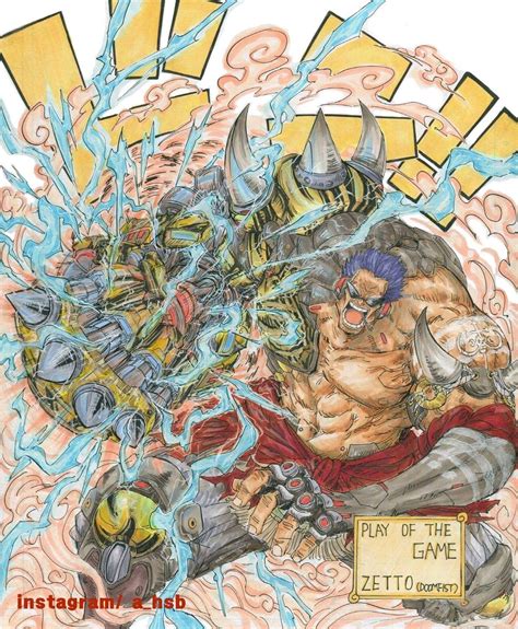 Overwatch x One Piece: Zetto as Doomfist By Han Suk Bum | One piece
