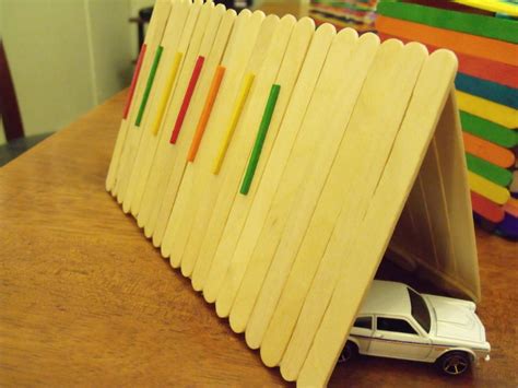 3D Paddle Pop Stick Craft