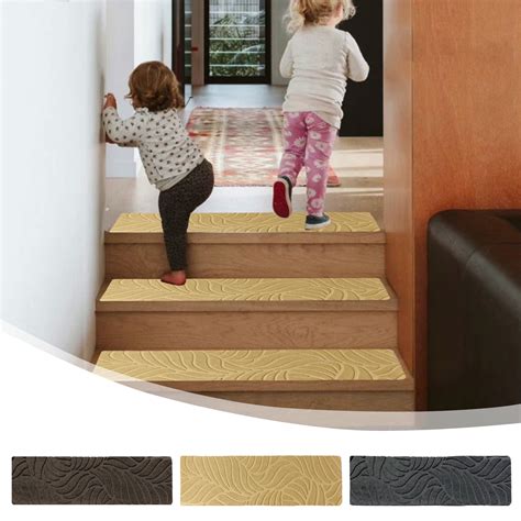 PALIFEUR Stair Treads for Wooden Steps, Soft Stair Treads, 8 x 30 Inch