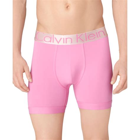 mens pink calvin klein underwear