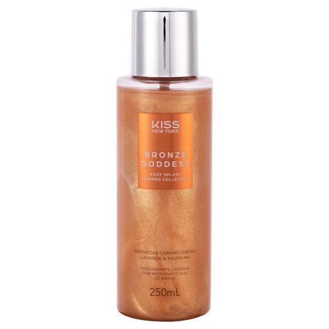 Body Splash Shimmer - Bronze Goddess - Kiss New York - Kiss New York.