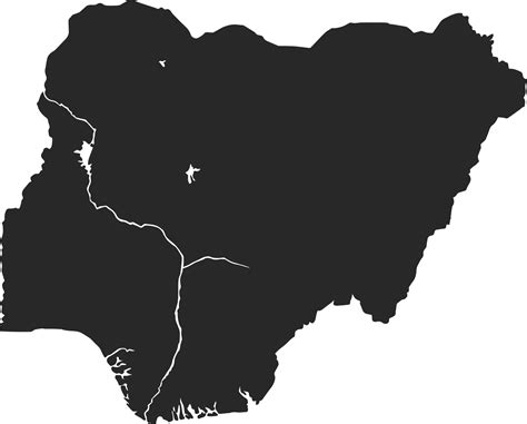 map of nigeria in africa 2