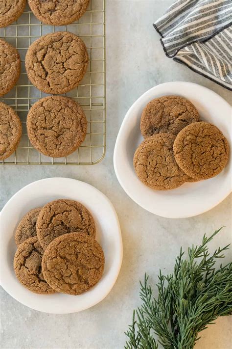 Gingersnap Cookie Recipe - Sugar and Charm