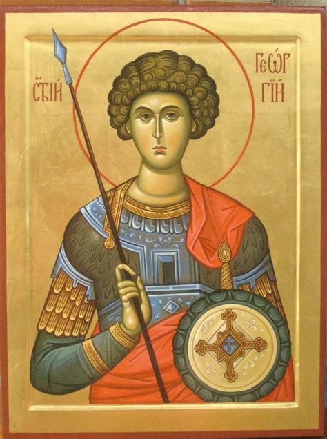 Byzantine icons, Orthodox icons, Saint george