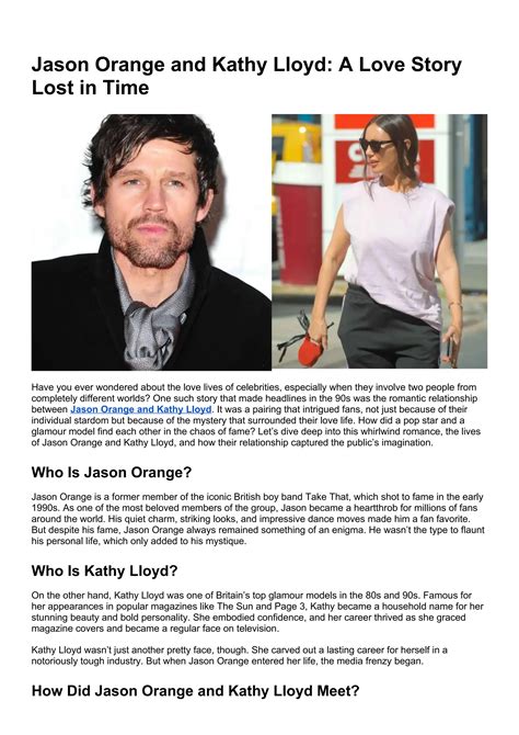 Jason Orange and Kathy Lloyd_ A Love Story Lost in Time.docx