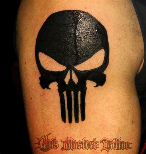 punisher skull tattoo design bronctattooauscom