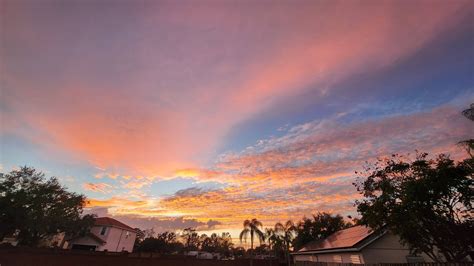 Post-Nicole sunset over Orlando : r/florida