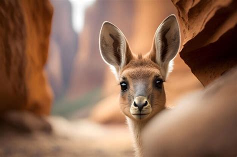 Premium AI Image | A close up of a antelope looking at the camera