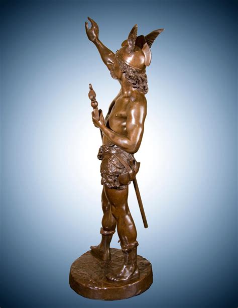 Emile Laporte - 19th Century Semi-Nude Male Bronze Viking Warrior
