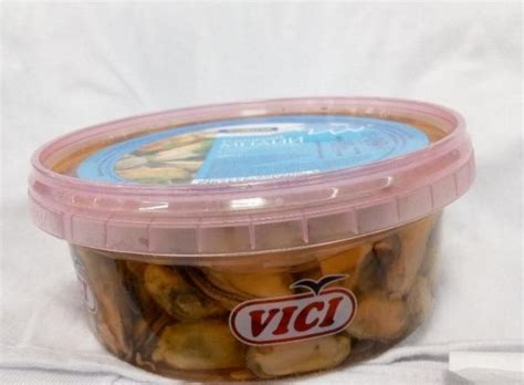 Мидии в масле Vici - калорийность, пищевая ценность ⋙ ...