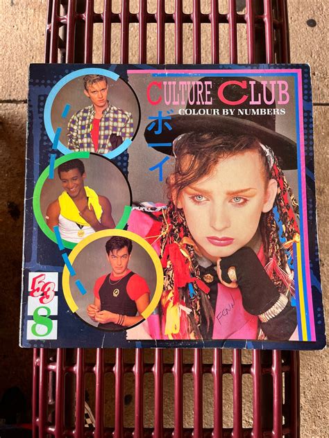 Culture Club Vinyl Record Album Color by Numbers With Lyric - Etsy