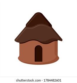 「小屋のアイコン、村の小屋のアイコンベクターアートイラスト」のベクター画像素材（ロイヤリティフリー） 1784482601 ...