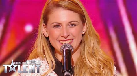 GOLDEN BUZZER - Laura Laune - France's Got Talent 2017 - YouTube