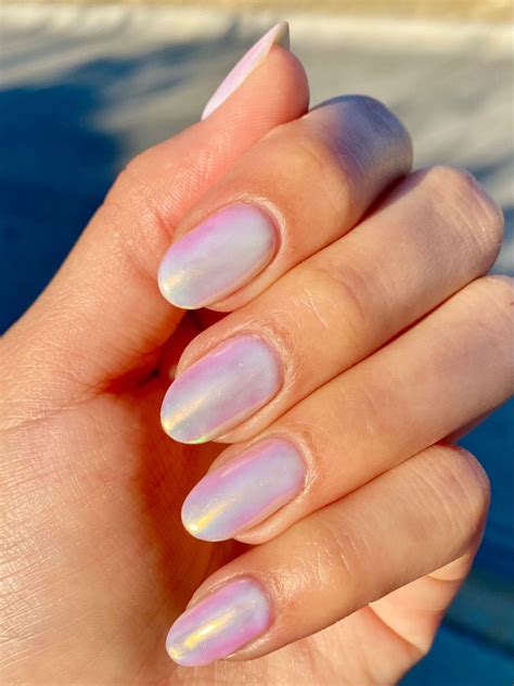 nails nailsofinstagram nailart milkynails aurora whitenails