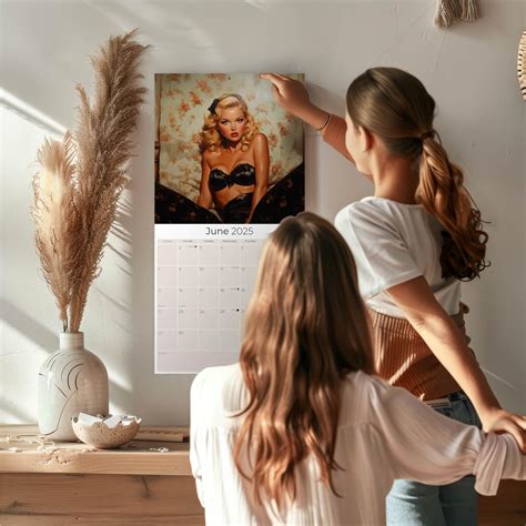 Retro Pin May 2024 Pin Up Calendar