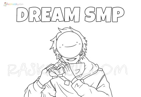 Dream SMP Coloring Pages | New Pictures Free Printable