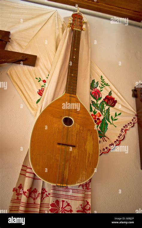 Tamburica - Croatian traditional music instrument Stock Photo - Alamy