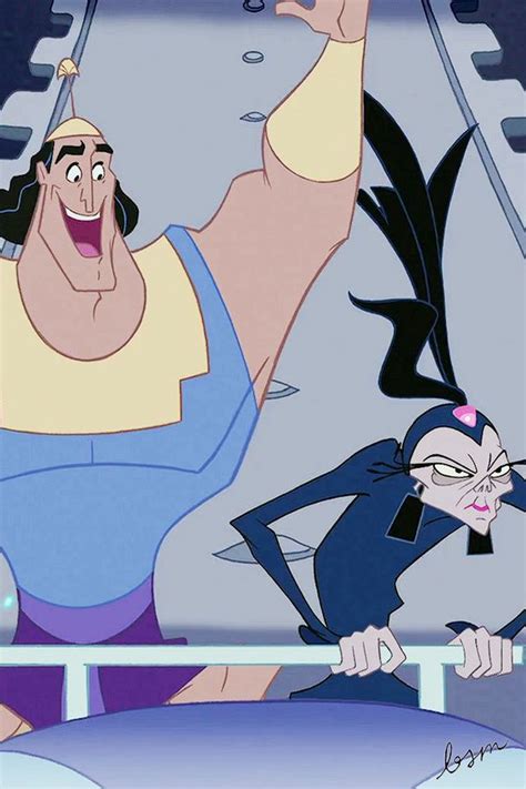 Yzma. Kronk | Disney drawings, Disney art, Disney cartoons