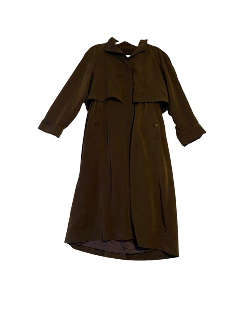 Fleet Street Brown Women's Trench Coat Removable Lini… - Gem