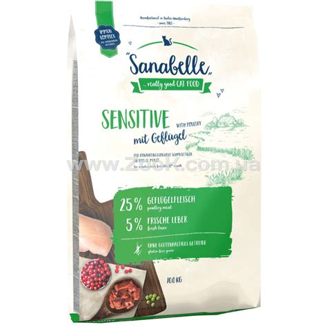 Sanabelle Sensitive Poultry (Санабель Сенситив Птица) - Сухой корм для ...