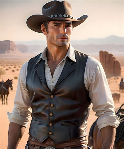 Download Ai Generated, Man, Cowboy. Royalty-Free Stock Illustration ...