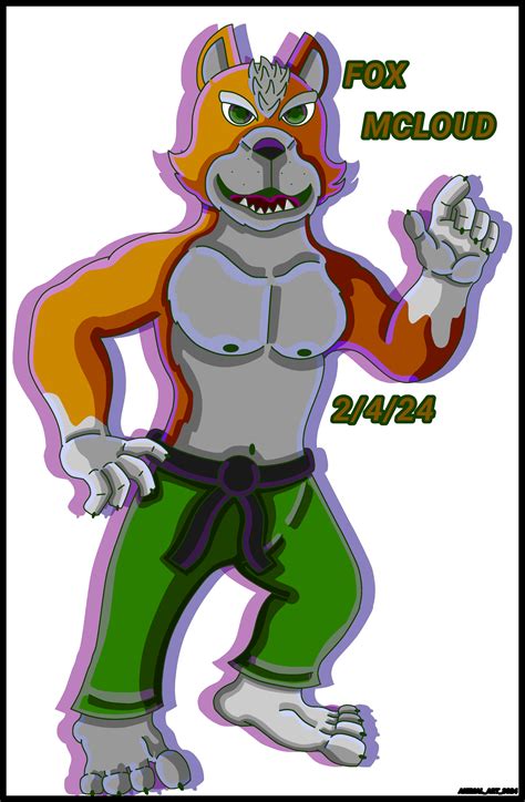 Fox Mcloud shirtless in my style by juan3024 on DeviantArt