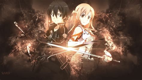 Sword Art Online – Kirito & Asuna HD Wallpaper by Sl4ifer