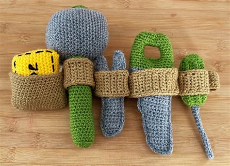 PDF Crochet Pattern | Tool Belt and Tools Crochet Patten | Soft Play ...