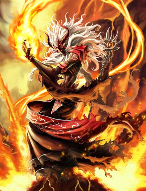 Magma Mage by pamansazz on DeviantArt